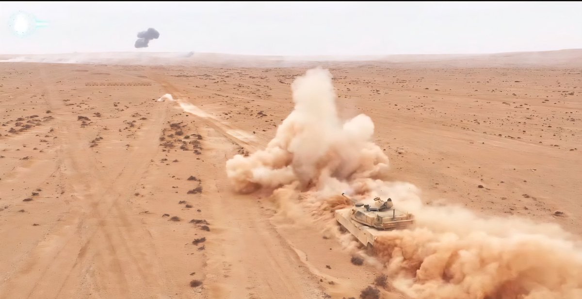 KOMARMIES's tweet image. #Moroccan #Army 🇲🇦 M1A1 #Abrams Main Battle #Tank Shoot 🔥#Morocco #Maroc