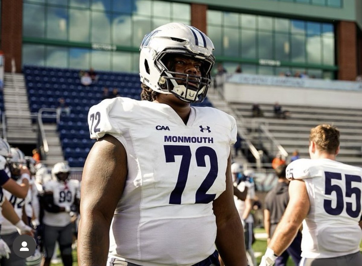 Monmouth OL Shalik Hubbard plans to enter the transfer portal, per his agent <a href="/viennatalent/">Evan Pobuta</a>.

The 6-4 325 redshirt junior is a two-year starter at RG and has the No. 3 PFF grade among FCS starting guards this season.