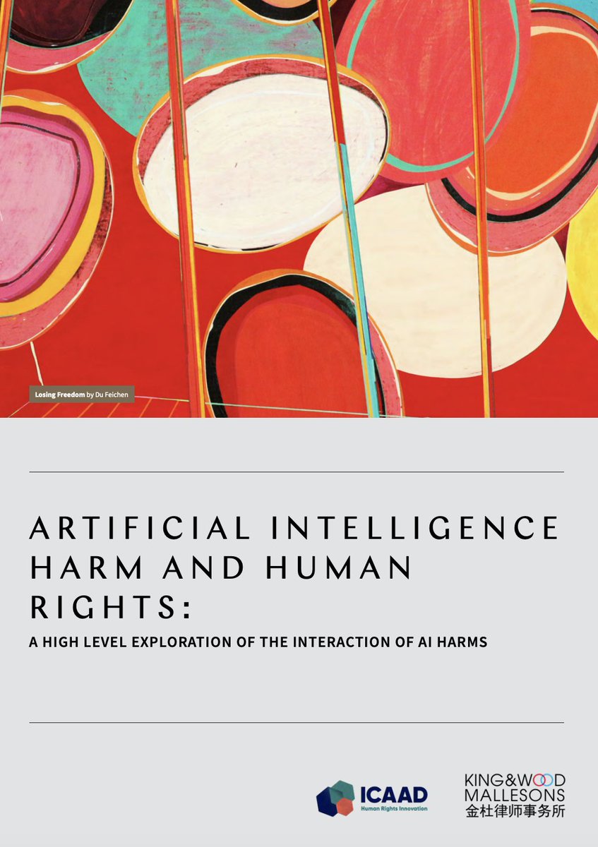 #NovedadesIA 🤖
✨ La IA avanza más rápido que nuestra capacidad de entender sus riesgos.
El informe AI Harm and Human Rights muestra cómo la IA ya afecta derechos como: privacidad, igualdad, libertad de expresión y hasta participación democrática.
🔍 Urgen evaluaciones de