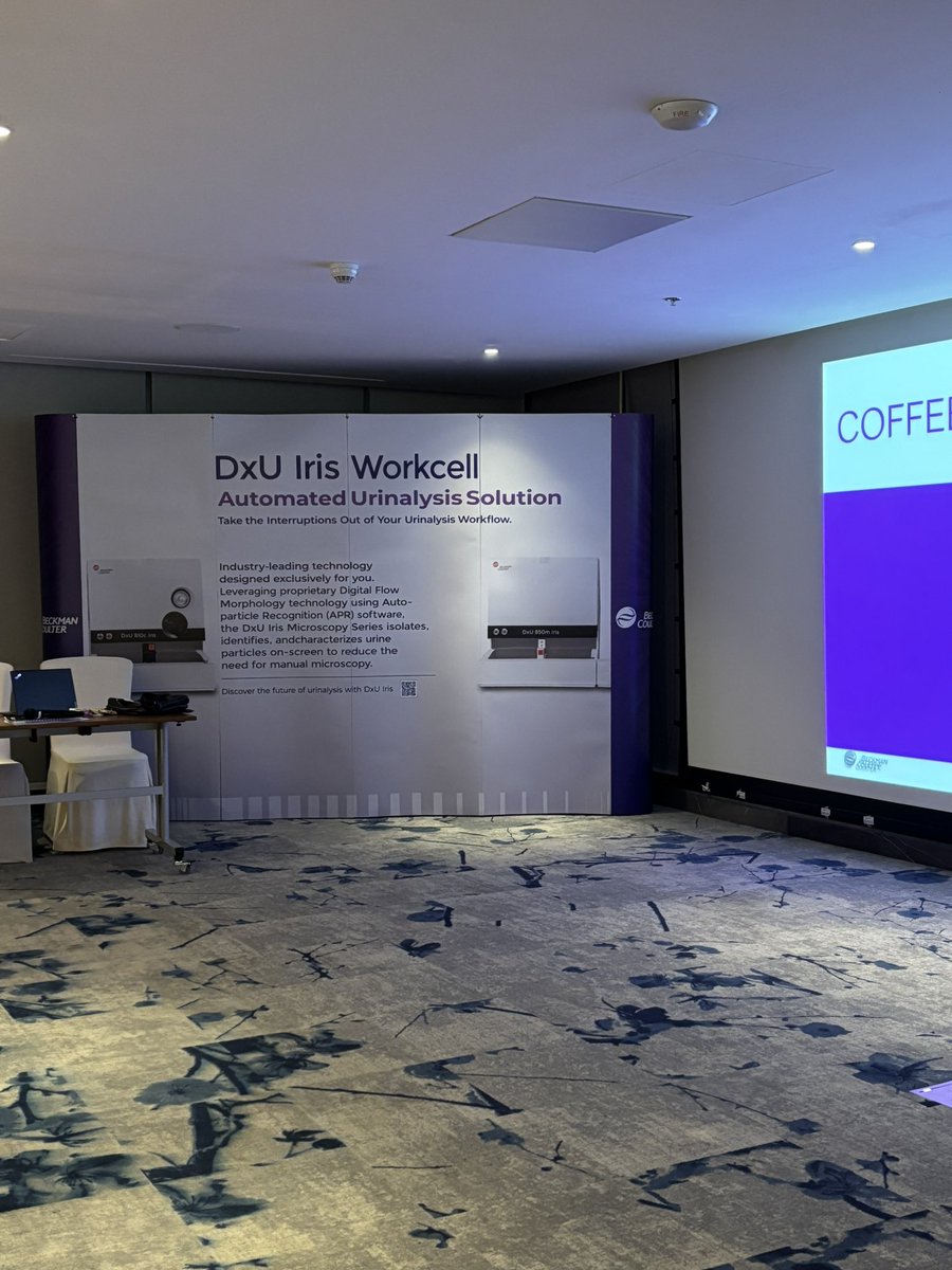 elitee_ventsa's tweet photo. تنظيم ورشة عمل لشركة  
Beckman Coulter  
DU Iris Workcell – Automated Urinalysis Solution 
📍 فندق ماريوت جدة  
#medical #laboratory #event https://t.co/GHkA7TPrEe