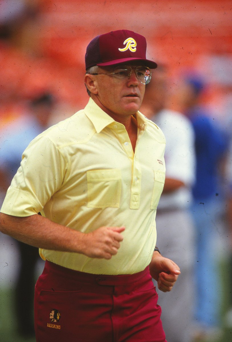 Commanders's tweet image. Happy birthday to the legend, Coach Gibbs! 🐐