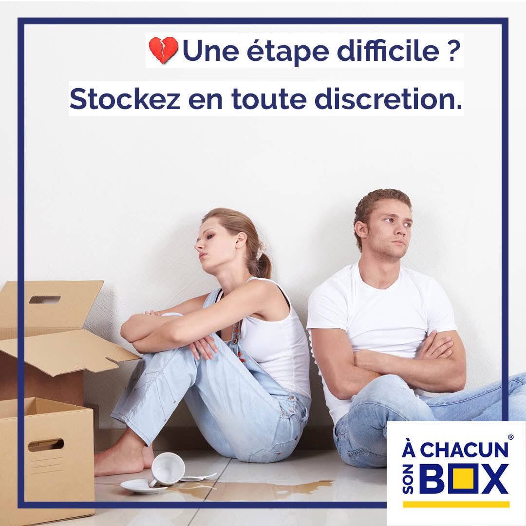 💔Une période délicate mérite discrétion et respect
Chez A CHACUN SON BOX Caudan et Rezé nous comprenons l'importance de préserver votre vie privée

Prenez le temps nécessaire pour décider du sort de vos biens sans pression

#selfstockage #achacunsonbox #déménagement #projets