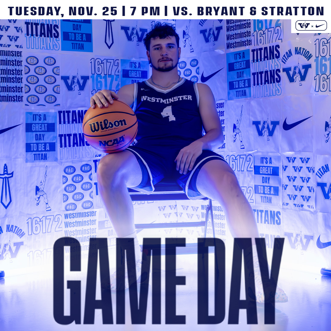 WC_Titans's tweet image. Men&apos;s basketball hosts Bryant &amp;amp; Stratton on Ron Galbreath Court inside Buzz Ridl Gymnasium. Good luck Titans!

🆚Bryant &amp;amp; Stratton
📍New Wilmington, Pa.
🕖7 p.m.
📺tinyurl.com/4je3hhdw

#d3mbb #pacmbb #titanpride⚔️
