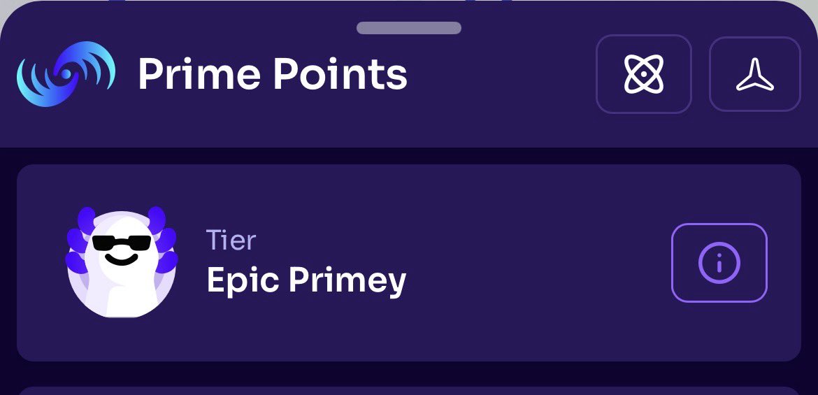 X_David_PRFI's tweet image. Go check out @PrimeFi points program and their latest article!

I’m currently at the Epic Primey tier and in the top 15! 
app.primefi.xyz/prime-points

My activity is pretty split between @HyperliquidX and @XDCNetwork  

I’ve Deposited and looped my $HYPE to maximise my points. 

You…