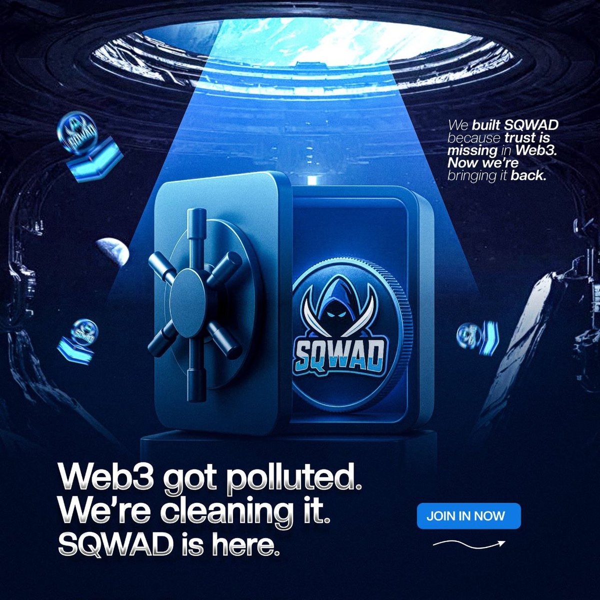 Favoritequeen45's tweet image. Being early to SQWAD isn’t luck  it’s leverage.

If you show up before Thursday’s launch, you&apos;re not just 

“early”…

 you&apos;re foundation.

👉 10 free tokens
👉Higher trust score
👉AI whitelist priority
👉First access
👉Future rewards

Late users compete

Early users lead…