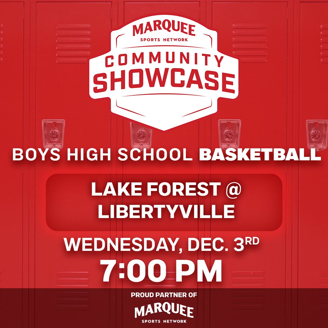 📹🏀Wildcat Productions will be broadcasting LIVE on MARQUEE NETWORK on 12/3!🏀📹