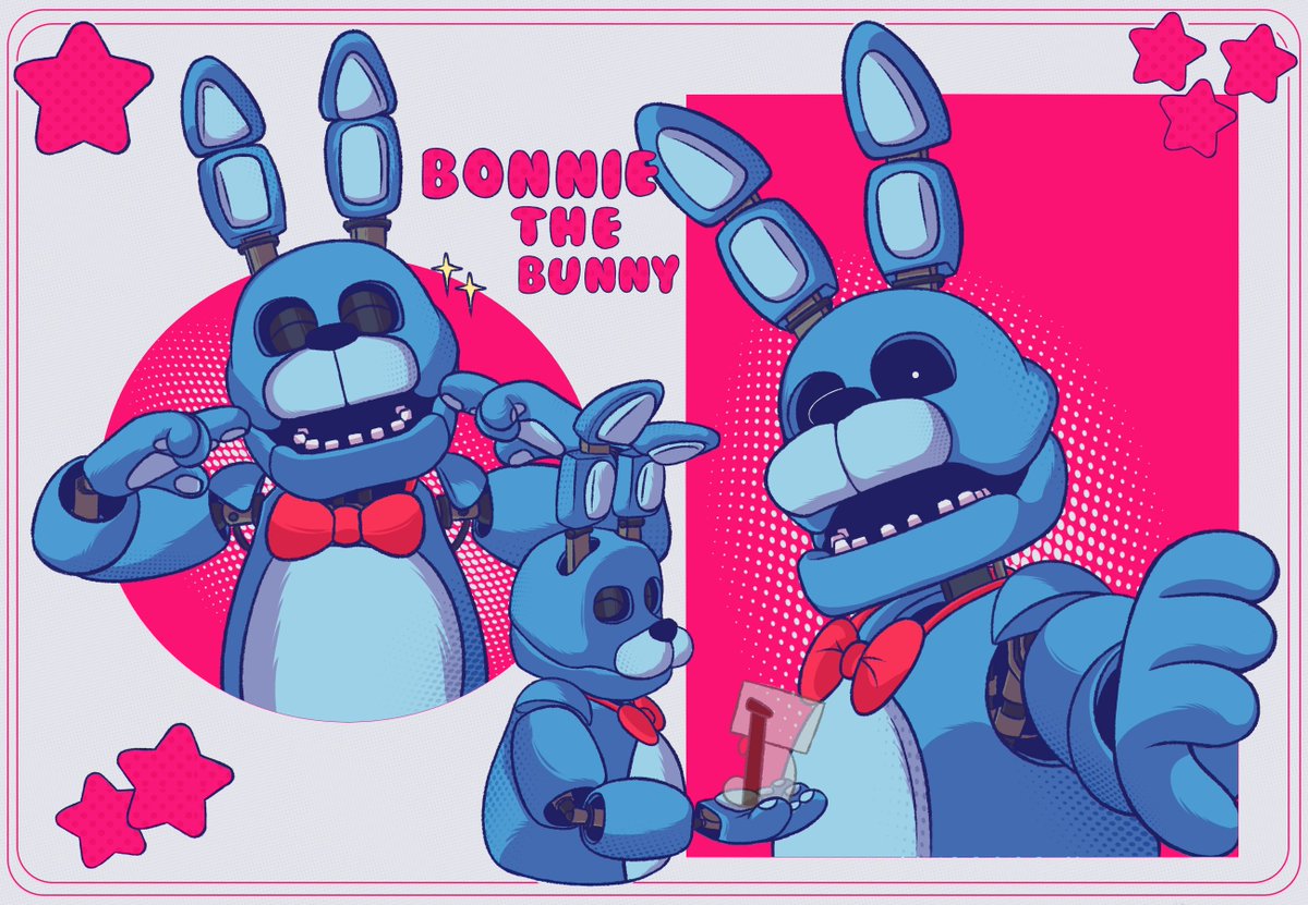 ArtLenDraw's tweet image. · Bonnie The Bunny ·   

 #FNAF