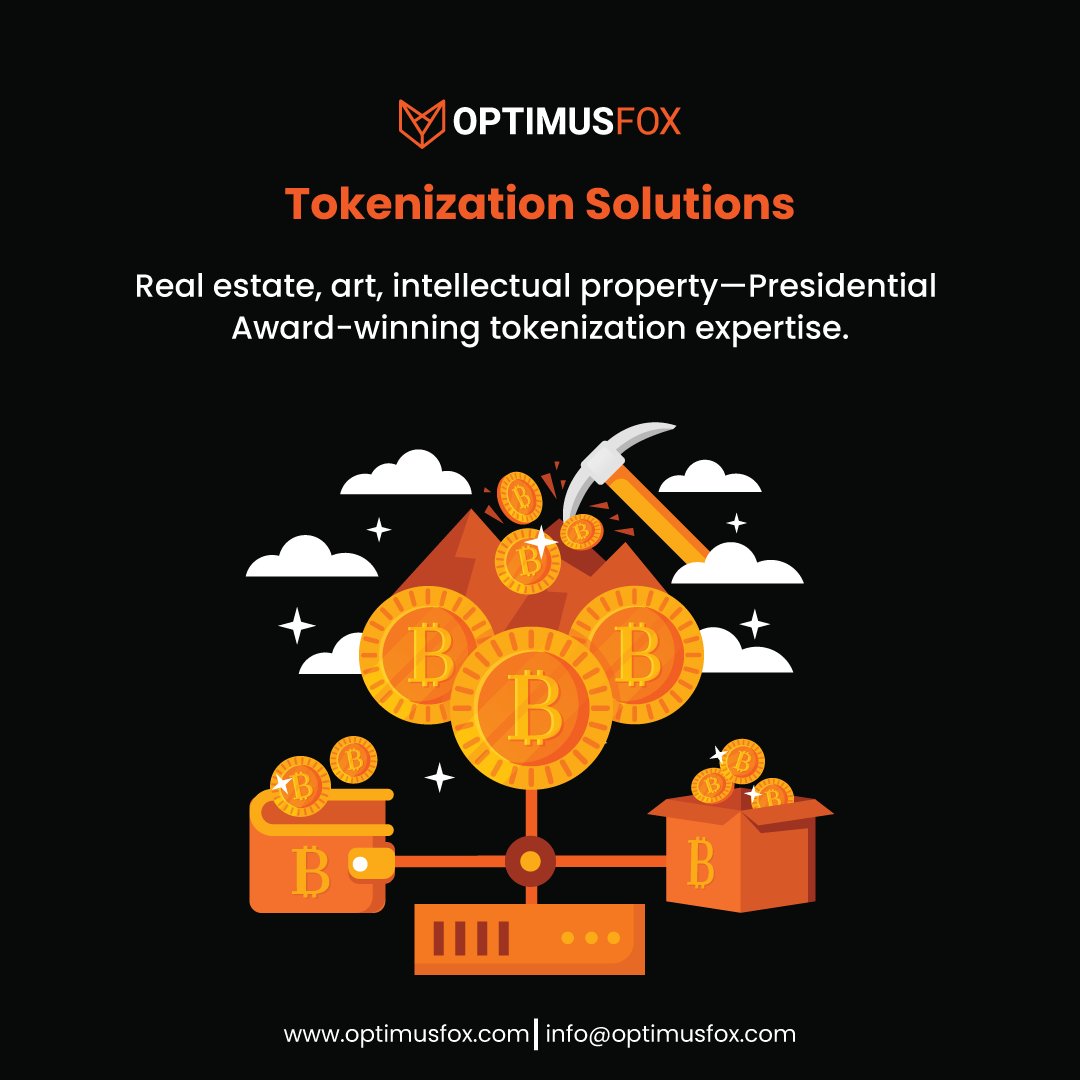 fox_optimus's tweet image. Unlock new revenue streams with asset tokenization solutions that transform traditional holdings into digital opportunities.
#Tokenization #AssetTokenization #blockchainpart #optimusfox