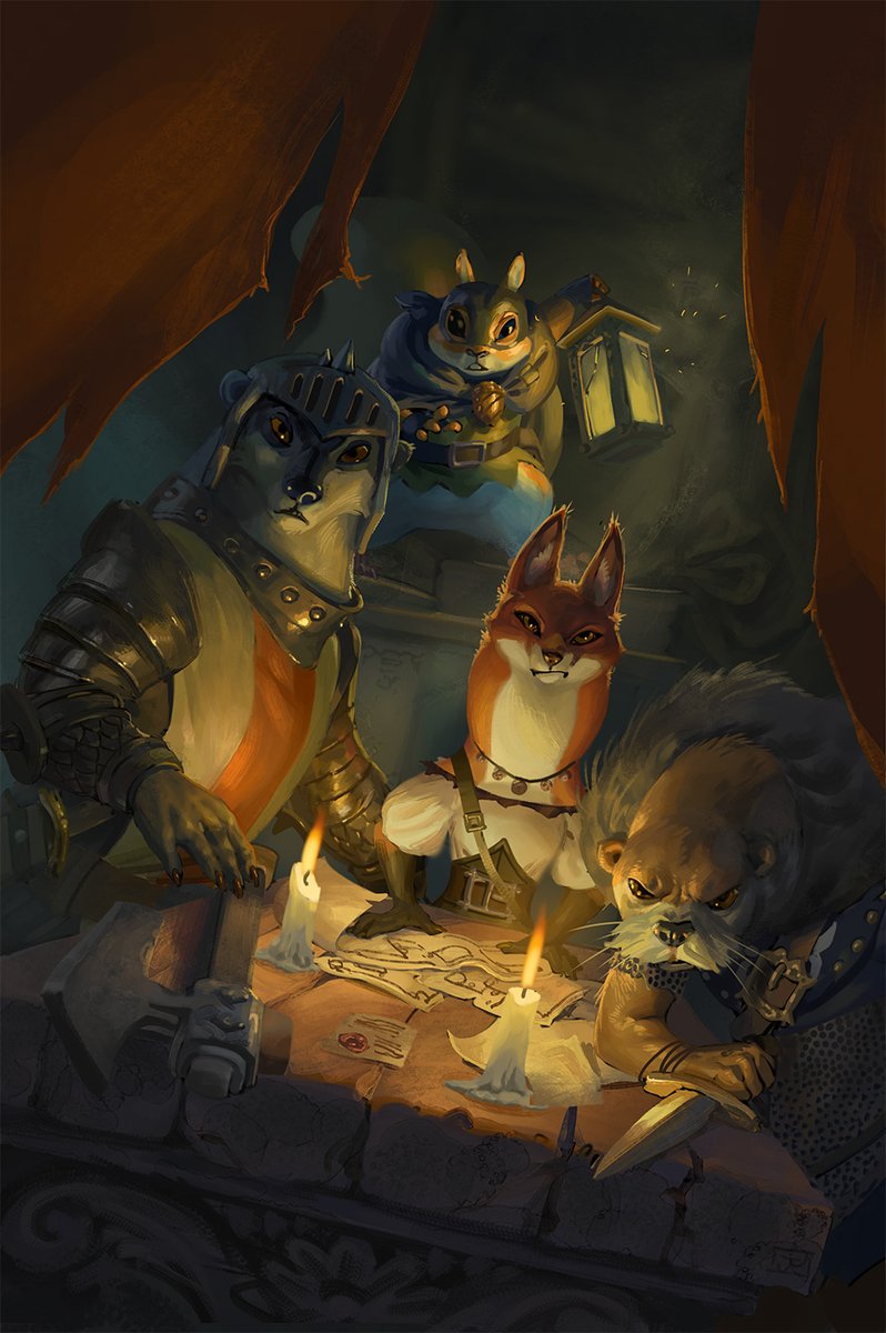 tdcpresents's tweet image. The Kickstarter for @ArmelloGame: The Founding and the Fall is now over 250% funded with eight days left on the clock.

The 150+ page Bandit Clan story that&apos;s included in the omnibus features this amazing new Bandit Clan art from @sinto_j!