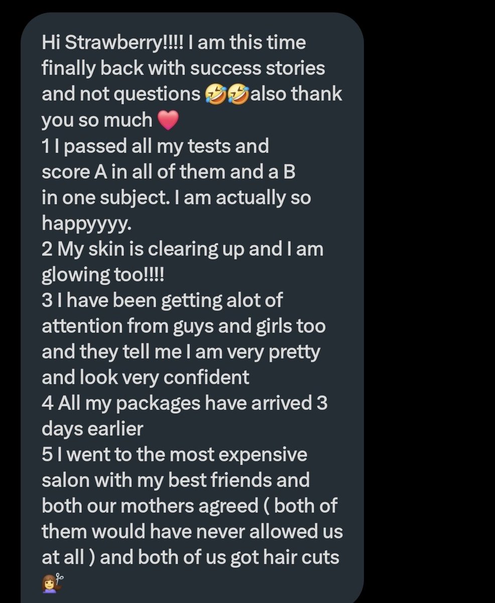 🍓 SUCCESS STORY 🍓 choose your new story and win , always! ( what