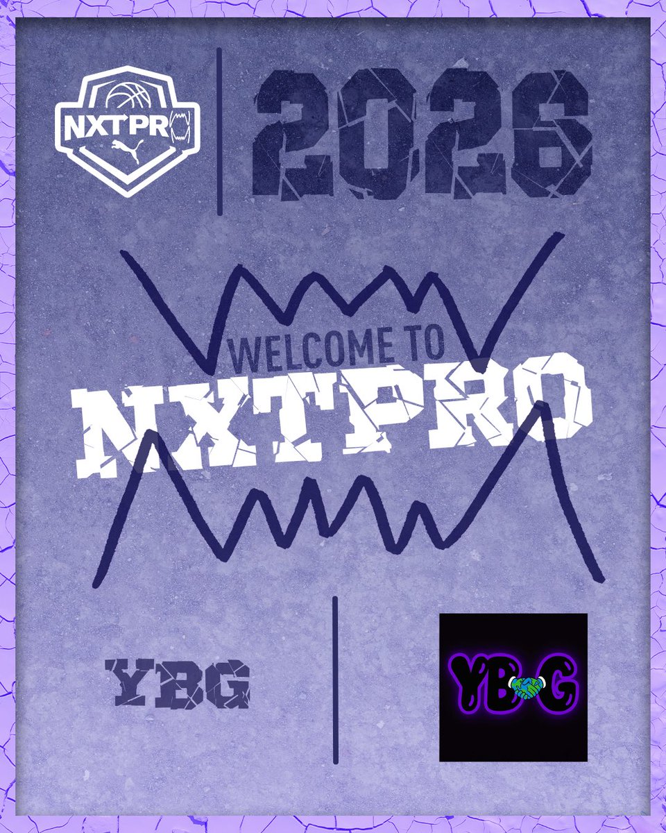 NxtProHoops's tweet image. Welcome to NXTPRO, YBG! 

#BeTheNXTPRO #PumaHoops #NXTFamily
