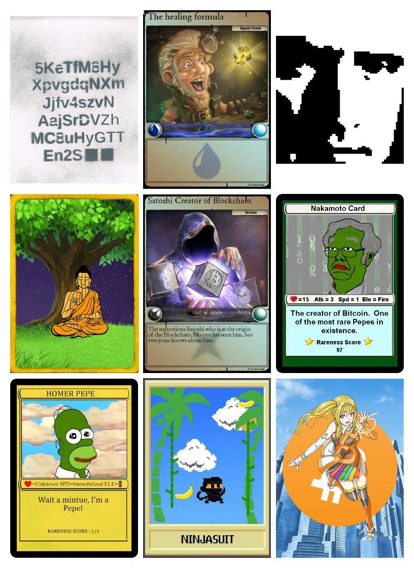 Early Bitcoin NFTs tweet media