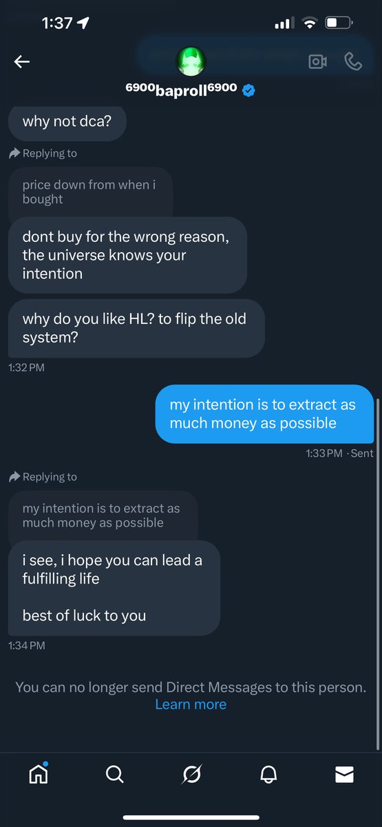 sqalef's tweet image. i typically dont post dms but i wanted to share this short story