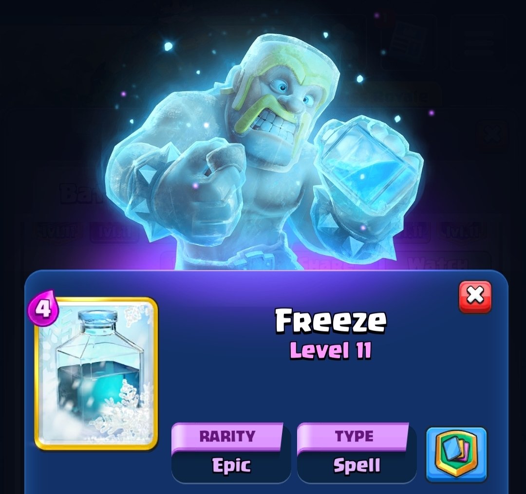 Goblin_Machine's tweet image. Freeze got a nice new card art :)