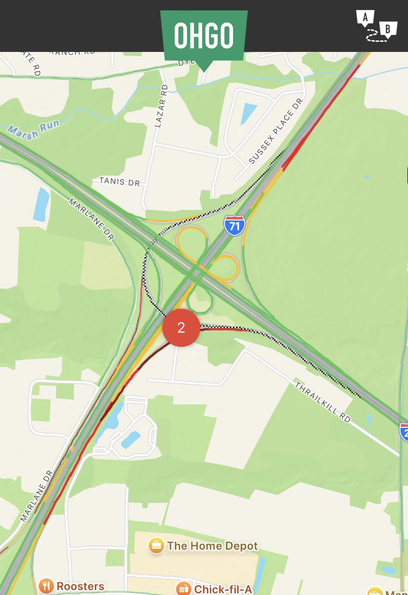 COLUMBUS: I-71 NB and SB ramps to I-270 EB on the south side currently closed due to a crash. Check OHGO.com for more updates.