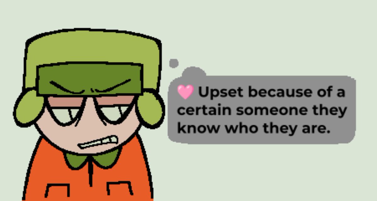 i wonder who he's vaguing thinking about
#sptwt #southpark