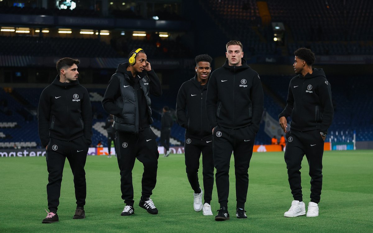 ChelseaFC's tweet image. The lads are in. 

#CFC | #UCL