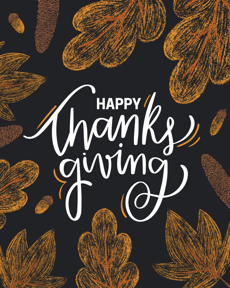 We are grateful for so many things! Wishing you and yours a wonderful Thanksgiving