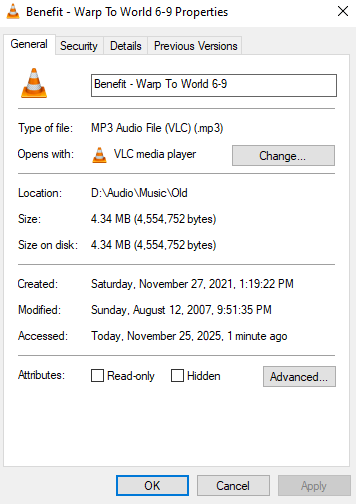 RudeBeast's tweet photo. @SageFrancis i don't know what i did to my music library in 2007 but i am sure this file is many years older than that https://t.co/1KUsz6usRo