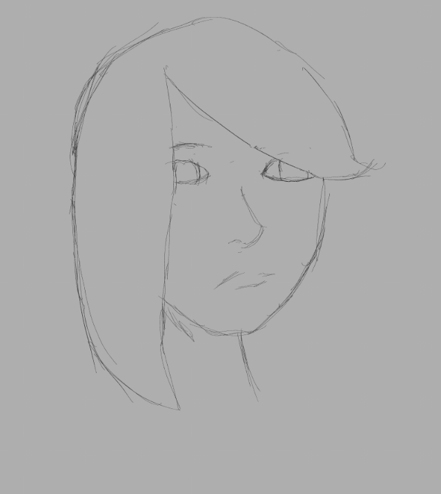 another practice sketch im slowly getting there to making an actual person