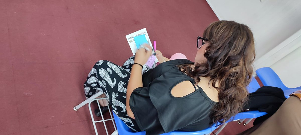 _indiscapacidad's tweet image. En la “5ª Jornada por la #Inclusión de Niñas, Adolescentes y Mujeres con #Discapacidad”, en el que se habló sobre el curso “PodeRosa” de Juntos, Una Experiencia Compartida, el cual es un espacio de empoderamiento, que brinda herramientas de suma importancia para prevenir y…