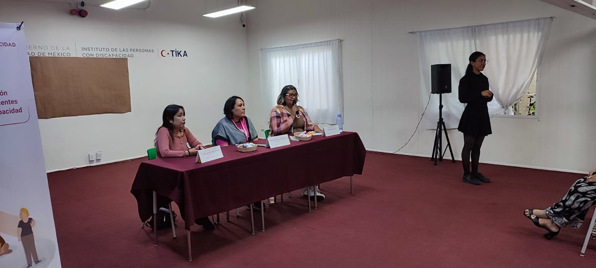 _indiscapacidad's tweet image. En la “5ª Jornada por la #Inclusión de Niñas, Adolescentes y Mujeres con #Discapacidad”, en el que se habló sobre el curso “PodeRosa” de Juntos, Una Experiencia Compartida, el cual es un espacio de empoderamiento, que brinda herramientas de suma importancia para prevenir y…