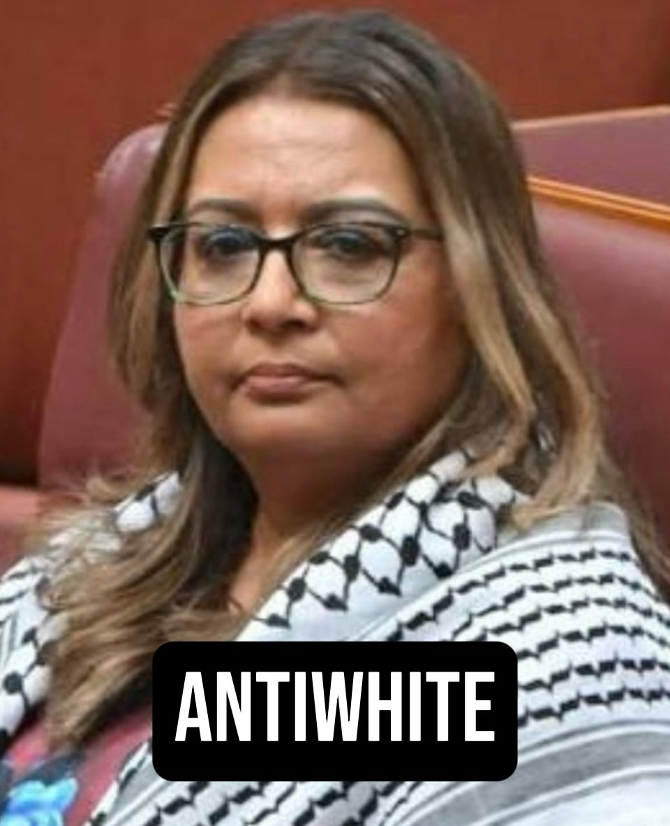 TruthFairy131's tweet image. 🔥 MEHREEN FARUQI HATES WHITE PEOPLE 🔥

Radical Muslim Supremist Senator Mehreen Faruqi is one of the most divisive Antiwhite Senators in the history of Australia.

Below are just a few Hateful Statements by Mehreen Faruqi Towards White Australians: 

🚫  &quot;You white people in…