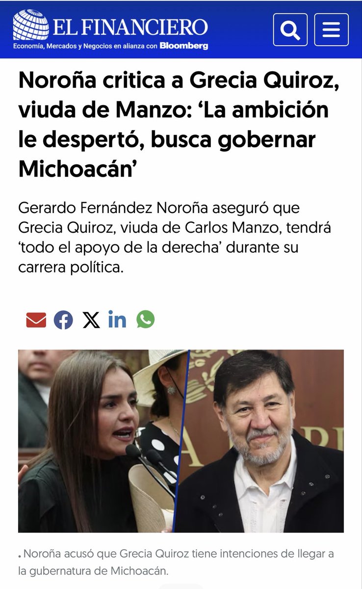AlvarezMaynez's tweet image. Primero fue el gobernador de Michoacán y ahora es Noroña quien actúa de forma miserable.

¿Por qué le tienen tanto miedo al movimiento de Carlos Manzo?

No solamente lo dejaron morir, sino que ahora son incapaces de honrar la memoria de un mexicano que tuvo el valor que ellos no.