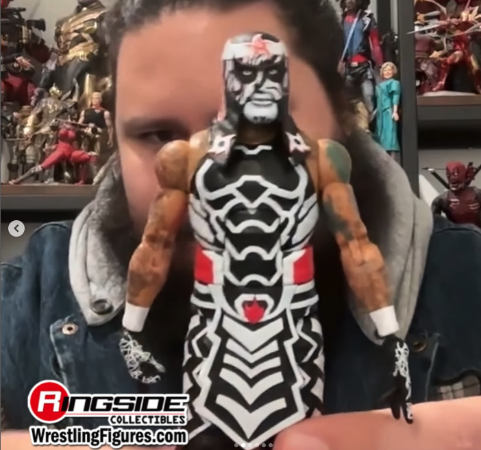 RingsideC's tweet image. Upcoming Penta &amp;amp; Cody Rhodes Prototypes from Mattel WWE Defining Moments 2026 Wave 2 revealed at Ringside Fest 2025 by Magic Olmos!

Watch ▶️ Ringsid.ec/RSF2025

Shop Now ➡️ Ringsid.ec/DM2026W2

#RingsideCollectibles #WrestlingFigures #Mattel #WWE #WWEEliteSquad #WWERaw…
