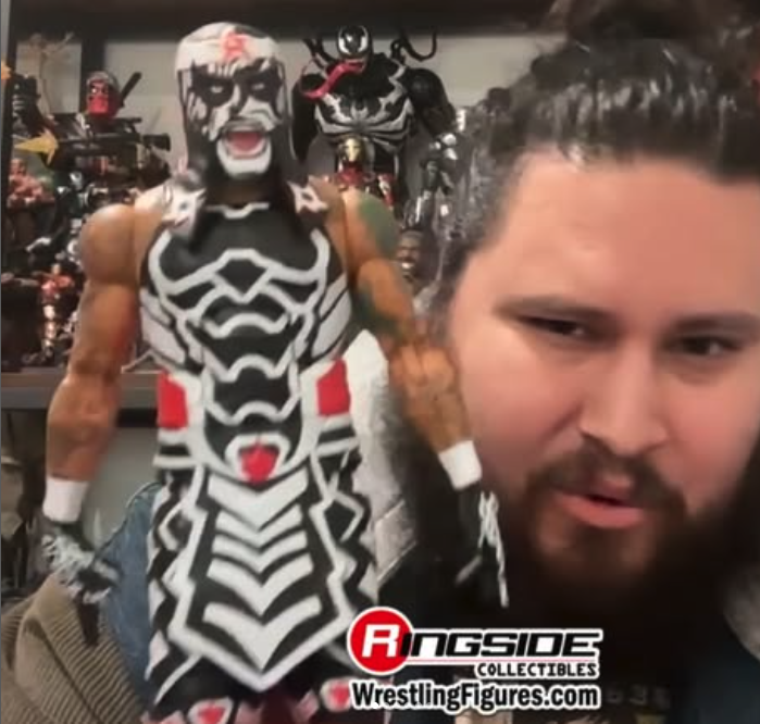 RingsideC's tweet image. Upcoming Penta &amp;amp; Cody Rhodes Prototypes from Mattel WWE Defining Moments 2026 Wave 2 revealed at Ringside Fest 2025 by Magic Olmos!

Watch ▶️ Ringsid.ec/RSF2025

Shop Now ➡️ Ringsid.ec/DM2026W2

#RingsideCollectibles #WrestlingFigures #Mattel #WWE #WWEEliteSquad #WWERaw…