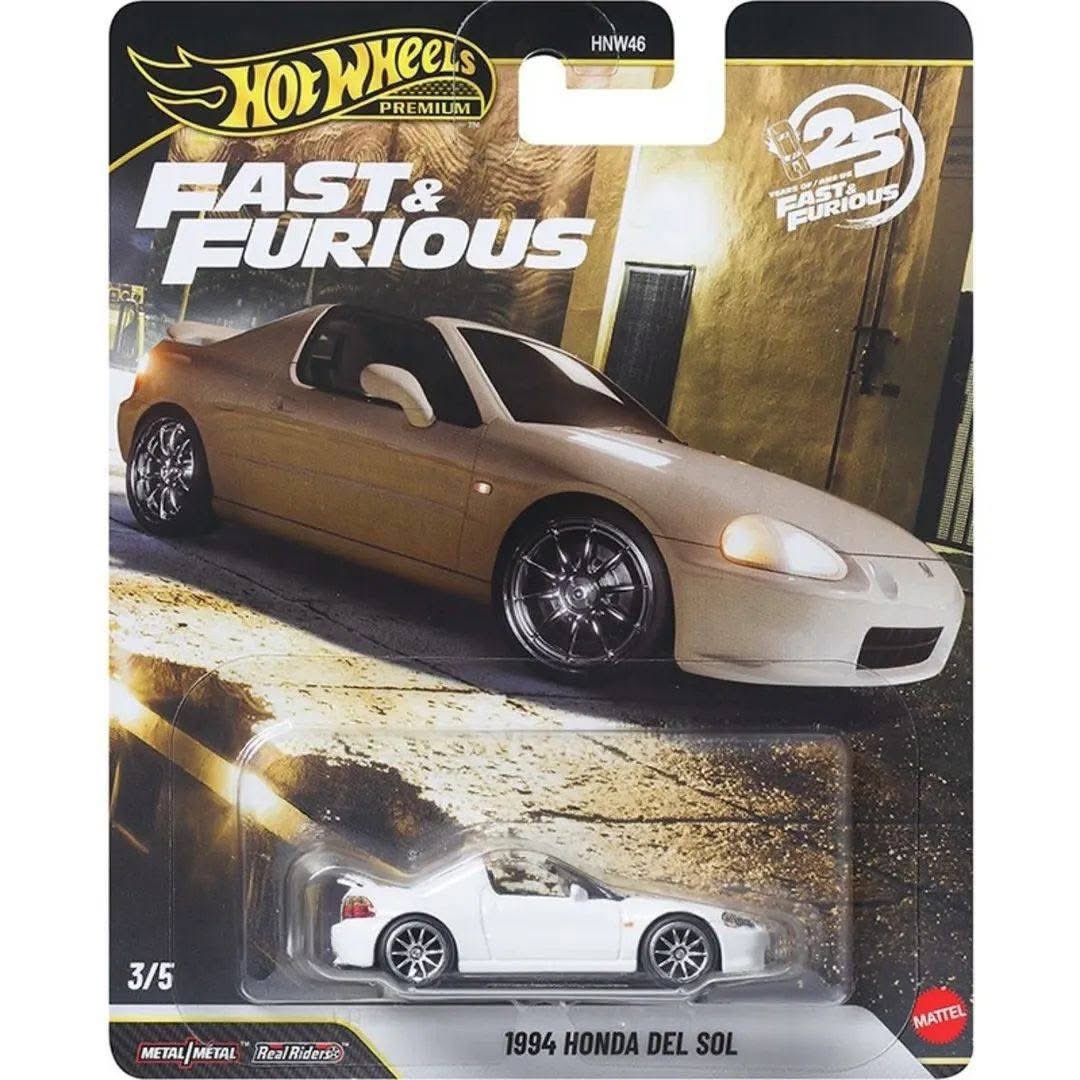 DiecastHype's tweet image. A new Hot Wheels Fast &amp;amp; Furious premium mix is on the way and this lineup is🔥 Which one are you hunting first?

🏎️ 1994 Honda Del Sol
🏎️ 1967 Chevy Custom C-10
🏎️ 1995 Mazda RX-7
🏎️ Lamborghini Aventador Coupé
🏎️ 1970 Chevrolet Chevelle SS

#HotWheels #FastAndFurious