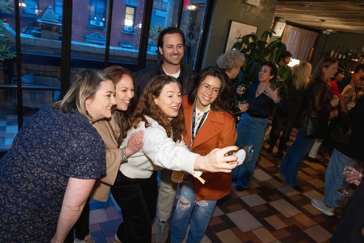 DOCNYCfest's tweet image. Grateful to our partners at @BAFTA New York for joining us in hosting a lovely cocktail reception during this year’s festival. Swipe through to explore a few highlights from this lovely event.