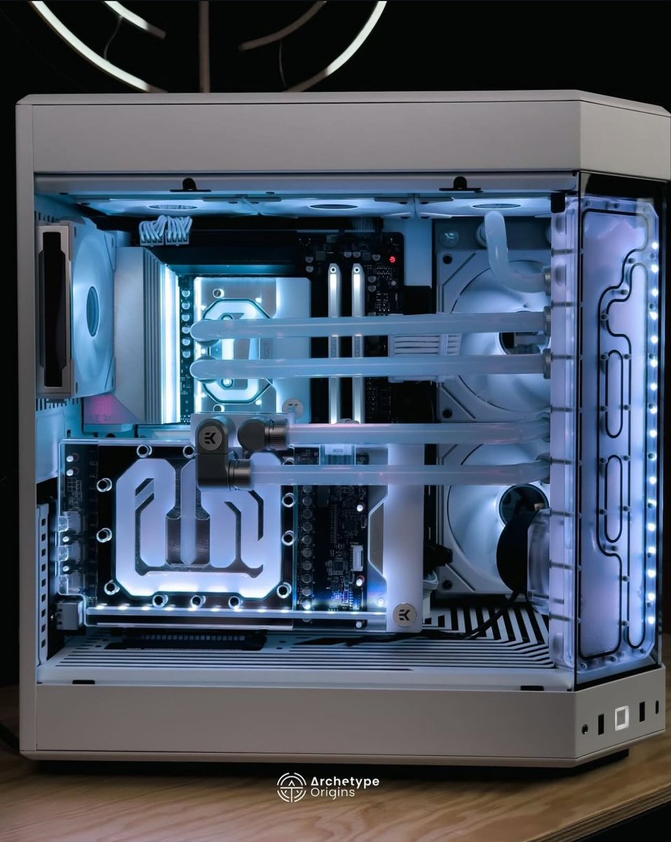 XPCMTeam's tweet image. PC Build by @archetype_origins (IG) using Hyte Y60 Case and EK watercooling components @EKbyLMTEK  @hytebrand  

#pcbuild #pcsetup #pcmodding #gamingpc #custompc #xpcm #watercooling #customloop #watercooling #liquidcooling #customloop #BuildaPC #GamingPC #PCSetup #PCMasterRace…