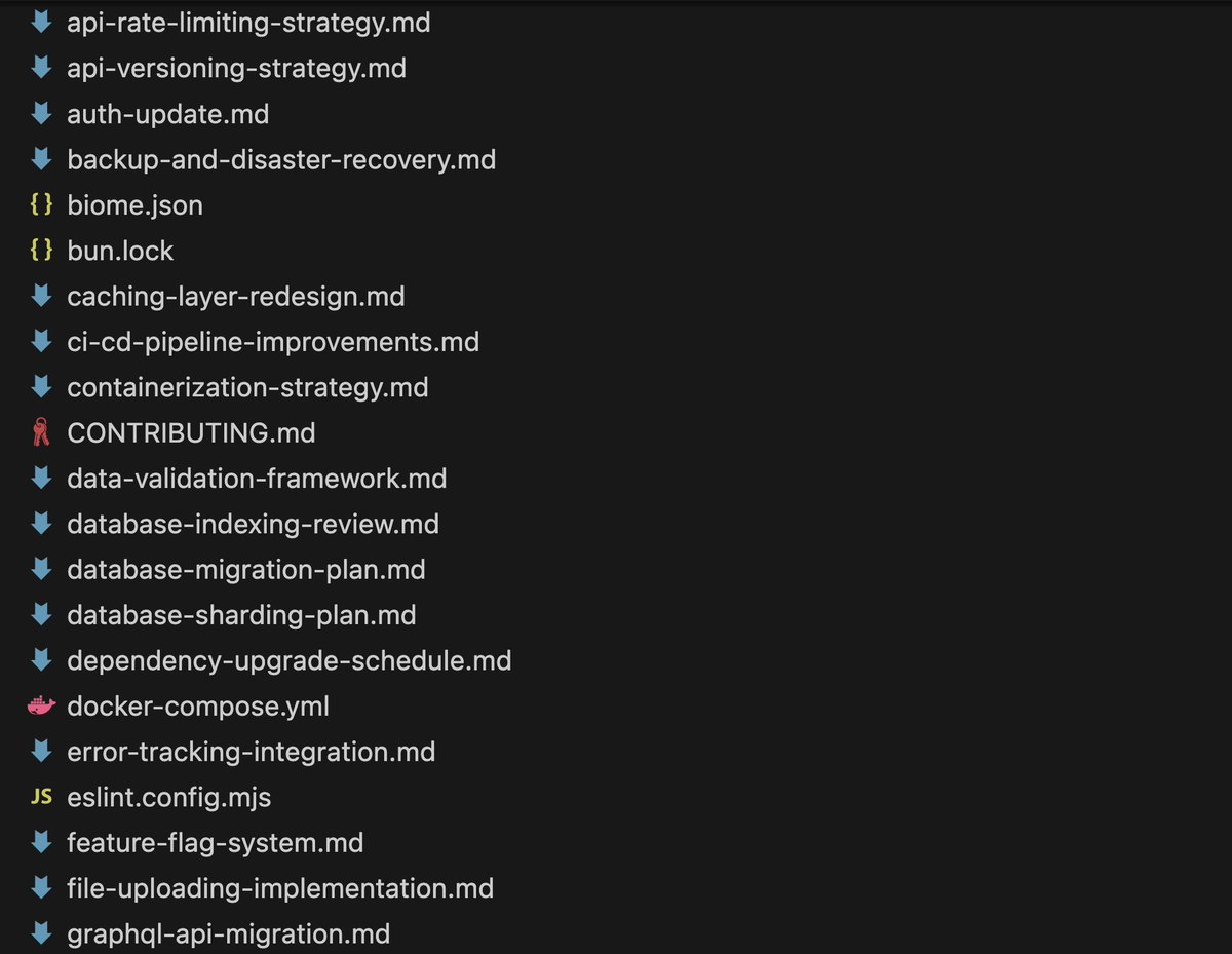 RhysSullivan's tweet image. imagine it&apos;s your first day and you open up the codebase to find this