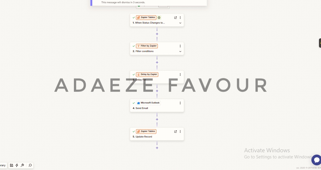 ClickUpWithAda's tweet image. Just automated a full real estate lead workflow using Zapier 
 When someone books a consultation → Zapier creates the record + marks it as Meeting Scheduled
After the meeting, → Client changes the status to Meeting Completed
 Zap waits 30 mins → Sends a follow-up email