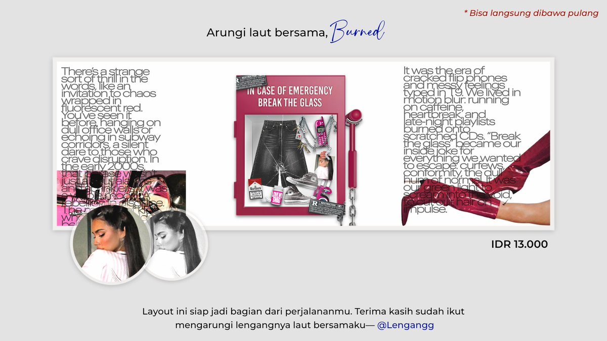 Help repost, thankies. Kali ini Arung bawa layout ready stock rs edisi “BURNED!” yang sudah siap dibawa pulang. { #zonauang } terbuka untuk request juga, yaa. 

MUSE: Myung Jaehyun, Taesan, Iroha, Madison Beer.