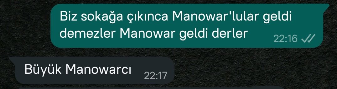 Şundan geliyor 🤘🏻