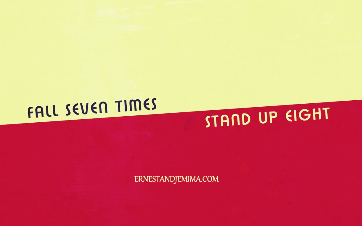 ErnestCDavis's tweet image. When you stand back up then be sure you do something different the next time. Falling for the same thing seven times is insane. #BizTips
