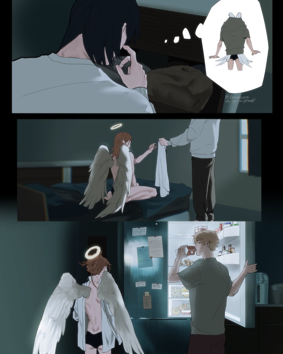 kuroscurro's tweet image. boyfriend shirt
#akiangel