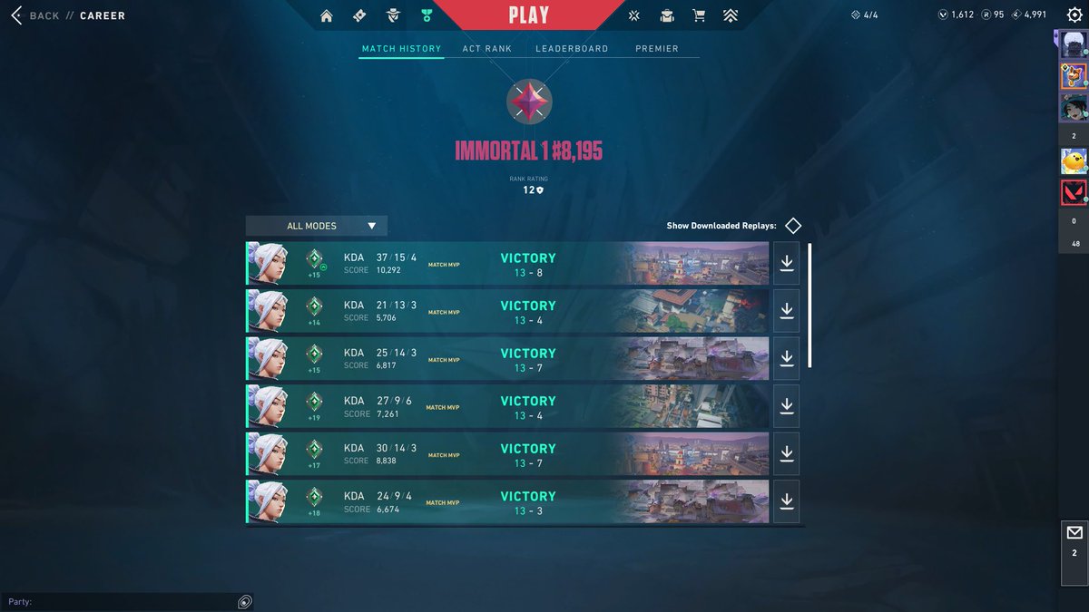 reactlvee's tweet image. red rank #VALORANT #immortal