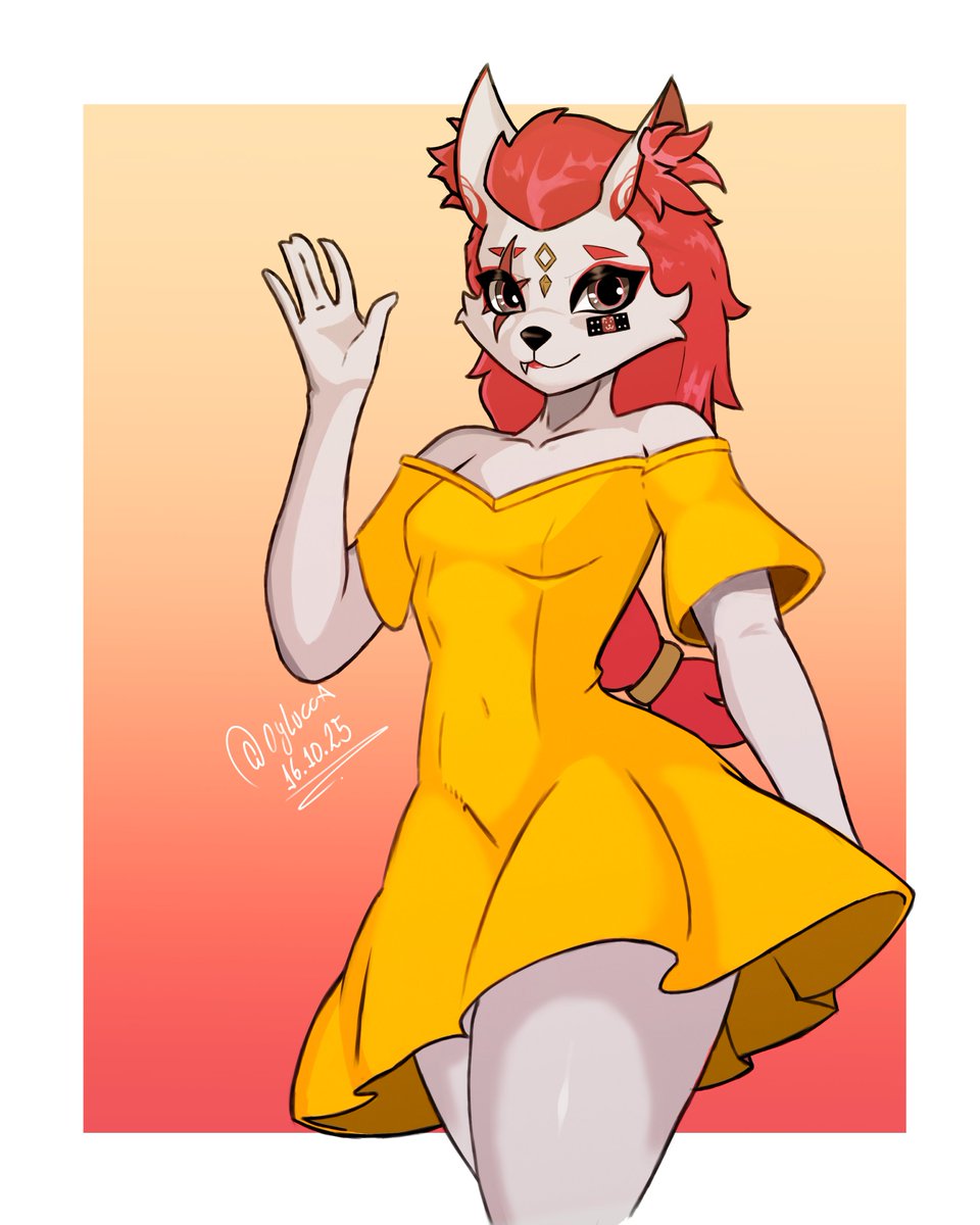 hoi, i fixing this post to remember im a beginner artist and make Fortnite fan art (more about kimiko) and others oc's i found cool around twitters :D  

4real i do it for fun, so i dont make art for living (yet)
im dumb to interact, so please be patient. x3