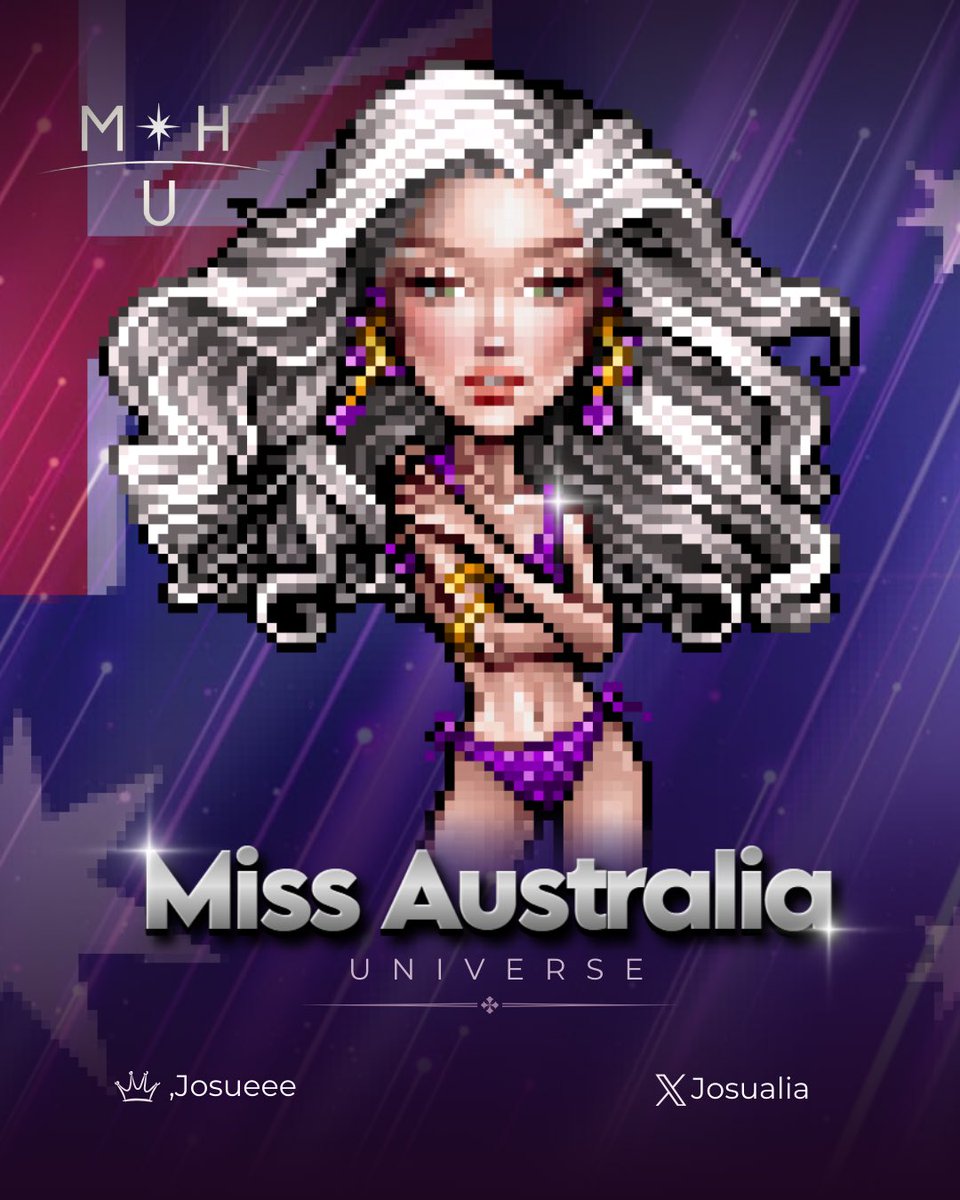 Miss Australia 🇦🇺 - Sidney Thomas

👑: «Con mi proyecto 'Reflejos de Luz' busco fortalecer la autoestima y el amor propio. A través de talleres virtuales, charlas y espacios seguros, quiero ayudar a los jóvenes a reconocer su valor, sanar sus inseguridades y sentirse suficientes