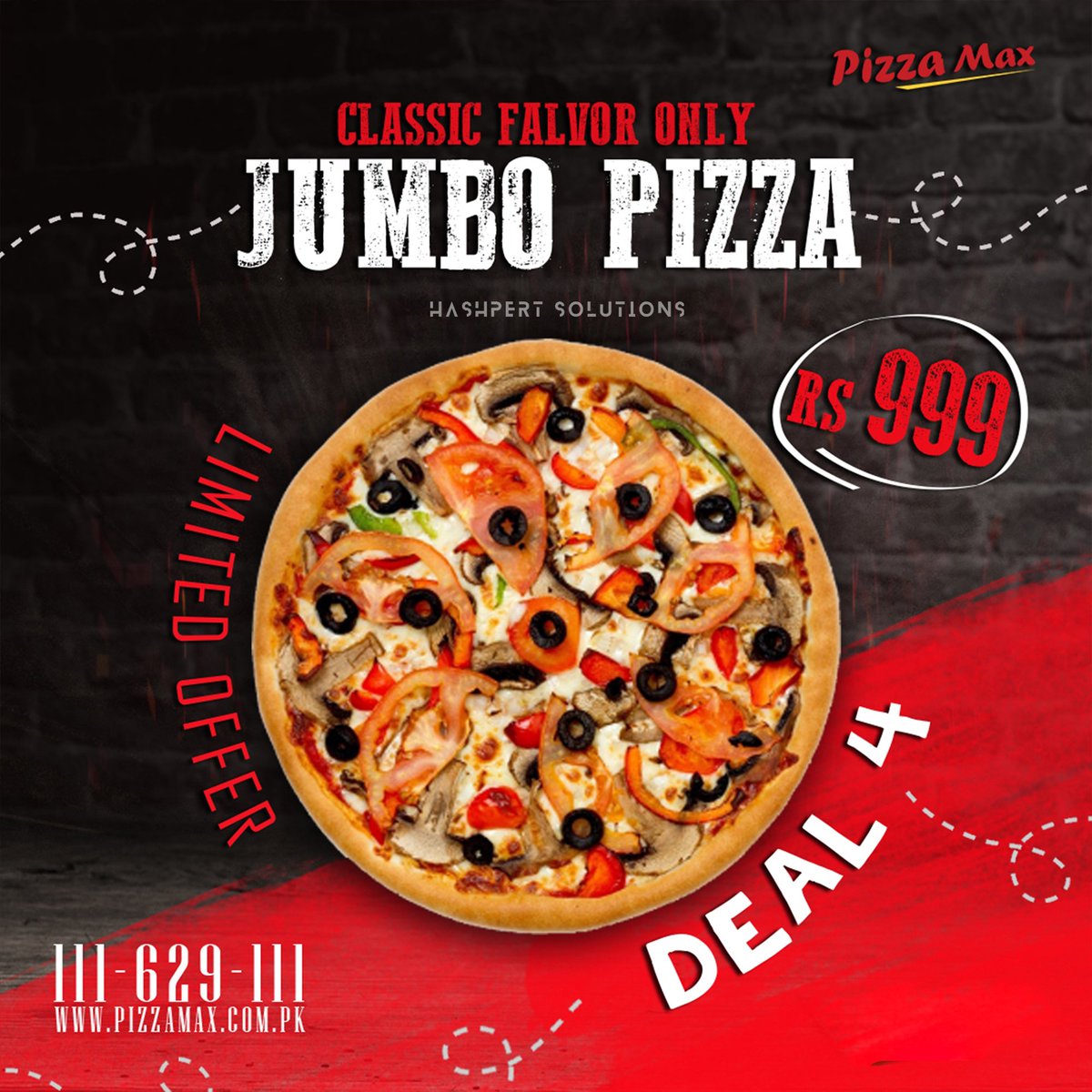 Hashpert's tweet image. When your brand looks professional, it performs better.
Let&apos;s @Hashpert refine your digital presence with thoughtful, impactful designs.

For more info visit our site hashpertsolutions.com

#HashpertSolutions #MarketingAgency #GraphicDesign #BrandDesign #Restaurant #Pizza #Ads