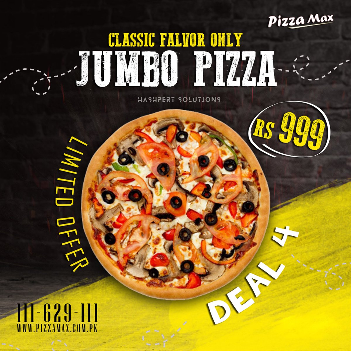 Hashpert's tweet image. When your brand looks professional, it performs better.
Let&apos;s @Hashpert refine your digital presence with thoughtful, impactful designs.

For more info visit our site hashpertsolutions.com

#HashpertSolutions #MarketingAgency #GraphicDesign #BrandDesign #Restaurant #Pizza #Ads