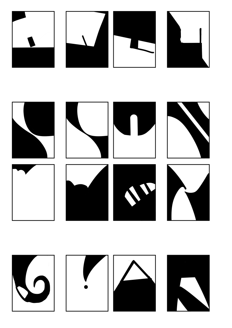 画面分割で構図をつくる練習 