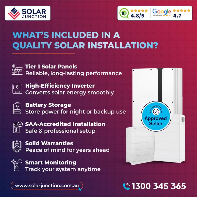 solarjunctionau's tweet image. Quality solar starts with the right team. 😍

💻 Visit us: solarjunction.com.au
.
.
#solarjunction #solarretailer #solarcompany #solarinstallation #solarbatteryinstallation