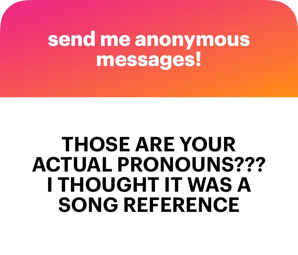 gaysexyuri's tweet image. Those are my neopronouns so yeah …? But I also use he/she ..?