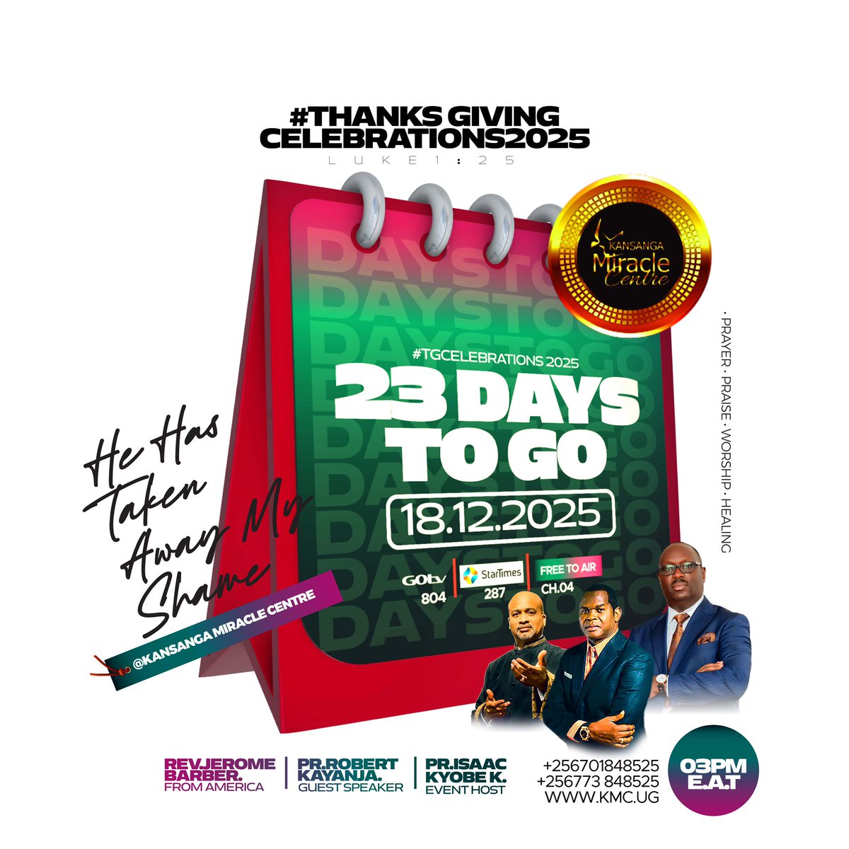 ‼️‼️ 
THE COUNT DOWN HAS STARTED