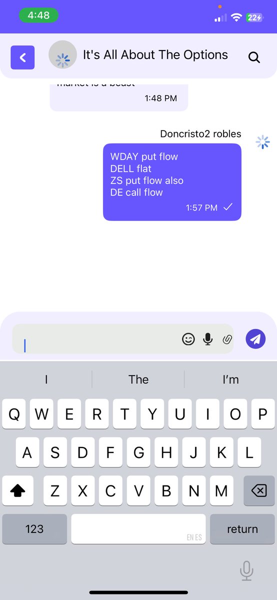 $WDAY $ZS flow was clear on these two - puts should pay 4x tomorrow