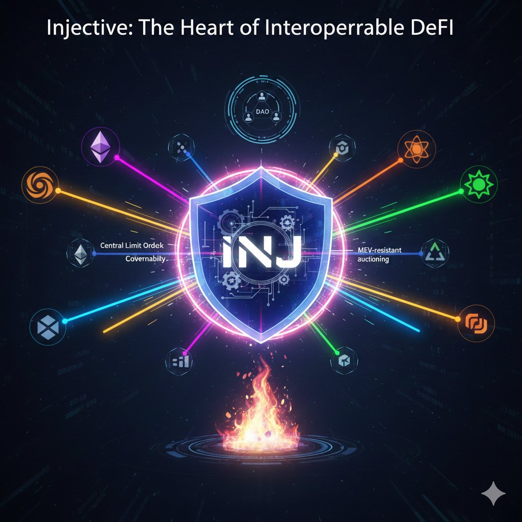 HermesAlvarado's tweet image. #Injective es una blockchain L1 ultrarrápida (Cosmos SDK) diseñada específicamente para DeFi. @Injective ofrece un libro de órdenes descentralizado en cadena y $INJ un mecanismo anti-front-running (FBA) que asegura transacciones justas y una alta interoperabilidad con ETH/Solana.